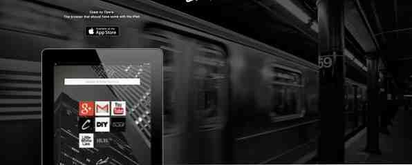 Opera släpper ut kusten en webbläsare speciellt för iPad / iPhone och iPad