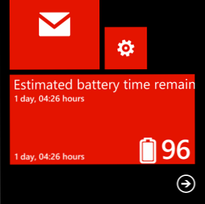 Vast in een oplaadlus? Gebruik deze Power Saving Windows Phone 8 Tips / 