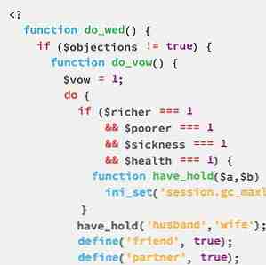 Le code de mariage geek / ROFL