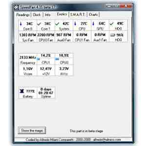 SpeedFan berättar alla en gratis Windows App för att övervaka alla aspekter av din systemtemperatur / Windows