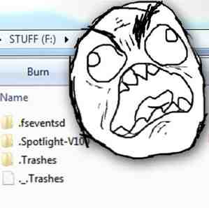 Hvorfor la Macs forlate søppelfiler som ds_store på min flashdisk, og hvordan stopper jeg det?