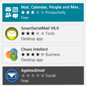 Email Går Moderne Tre Windows 8 Email Apps