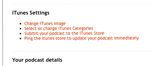 Podcast iTunes App