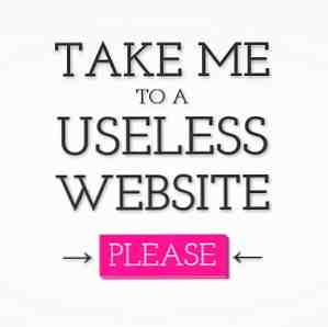 The Useless Web - StumbleUpon voor de vreemde kant van internet / internet