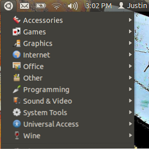 Ta med Ubuntus gamle meny med ClassicMenu Applet / Linux