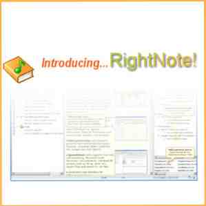 Organisera all din information på ett ställe med den lättanvända RightNote / Windows
