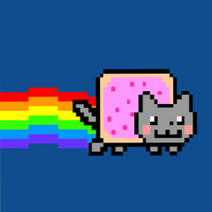 Irritera alla du känner med Non-Stop Nyan Cat! / internet