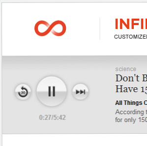 Personalizza la tua radio Ascoltare le novità con il lettore infinito Pandora-Like di NPR / Internet