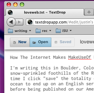 Edite archivos de texto en su Dropbox desde su navegador con TextDropApp / Internet