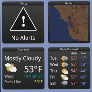 3 Great Radar Storm Trackers för Android-telefonen / Android