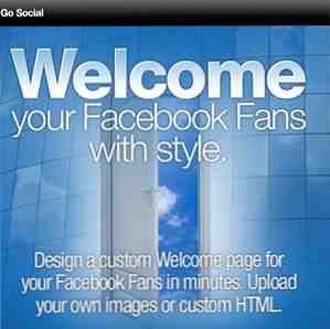 Skapa enkelt en anpassad flik för din Facebook-sida med Welcome Applet / internet