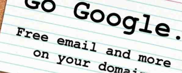 Google Apps-gids Gratis e-mail en meer op uw website / internet