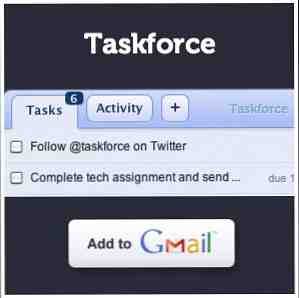 TaskForce konverterer quicly Gmail-e-post til oppgaver / Internett