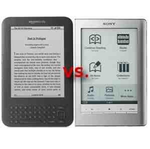 The Kindle Vs. De Sony-lezer - een vergelijking van hoofd tot hoofd / Webcultuur