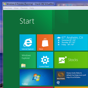 Prova subito Windows 8 in VirtualBox gratuitamente / finestre