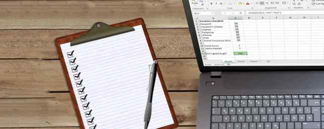 Come creare una lista di controllo in Excel / Produttività