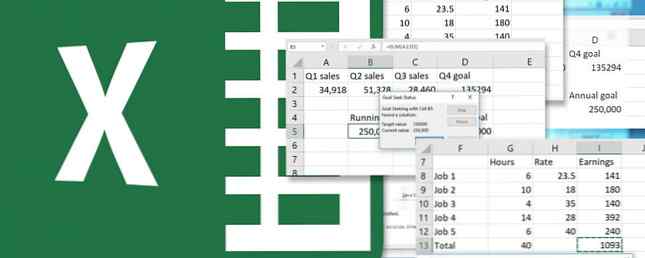 Come utilizzare Excel Goal Seek e Solver per risolvere le variabili sconosciute / Produttività