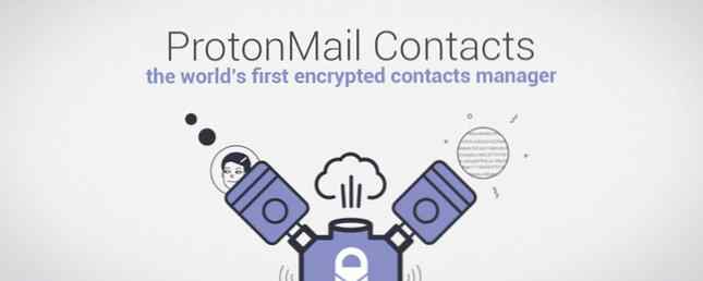 ProtonMail lansează un manager de contacte criptate