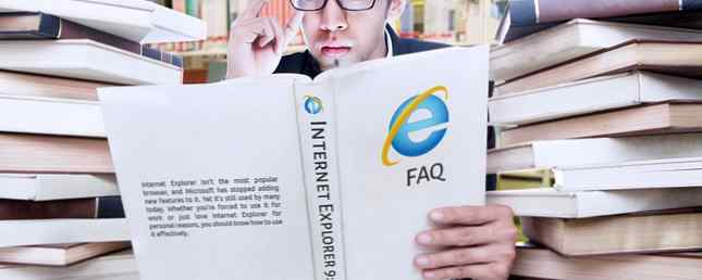 Internet Explorer FAQ for Die Hards / Windows