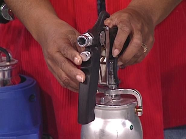Sfaturi privind utilizarea pulverizatoarelor de vopsea sau a pistolului de vopsea