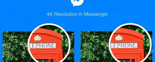 Vous pouvez maintenant envoyer des photos 4K à l'aide de Facebook Messenger / Nouvelles techniques