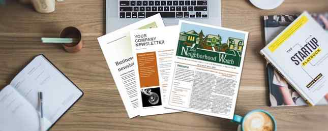 13 Kostenlose Newsletter-Vorlagen, die Sie drucken oder per E-Mail versenden können / Produktivität