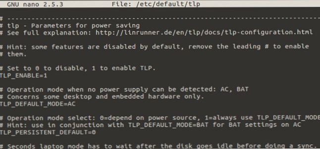 7 conseils simples pour améliorer la durée de vie de la batterie de votre ordinateur portable Linux Configuration de la batterie pour ordinateur portable muo linux