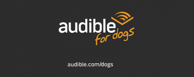 Audible wil dat uw honden naar gesproken boeken luisteren