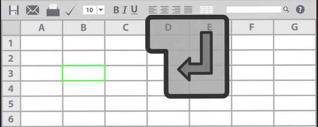 Comment faire en sorte que la touche Entrée dans Excel se déplace dans une autre direction / Productivité