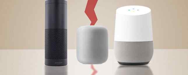 Amazon Eco vs Google Home contro Apple HomePod