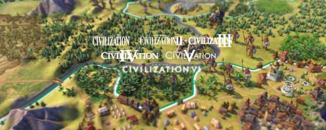 Cada versión de la civilización de Sid Meier comparó