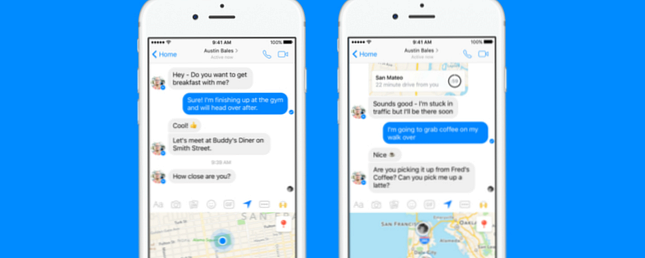 Facebook legger til Live Location Tracking til Messenger