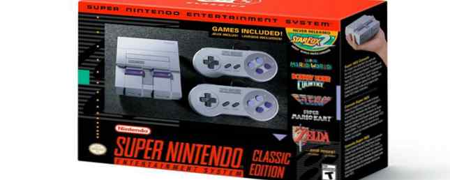 Nintendo lansează Super NES Classic Edition