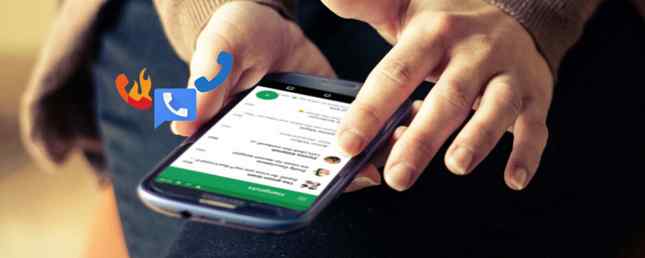 Si farvel til SMS De beste alternativer for Google Hangouts / Android