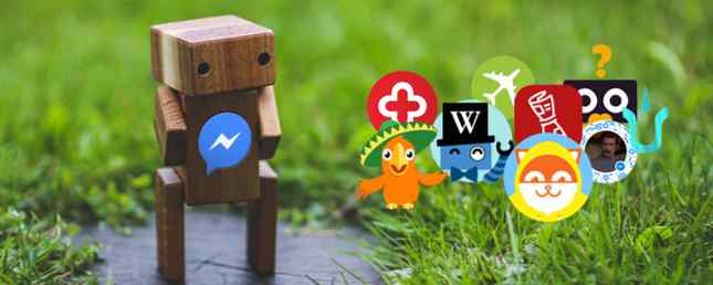 10 Awesome Facebook Messenger Bots du ikke bruker