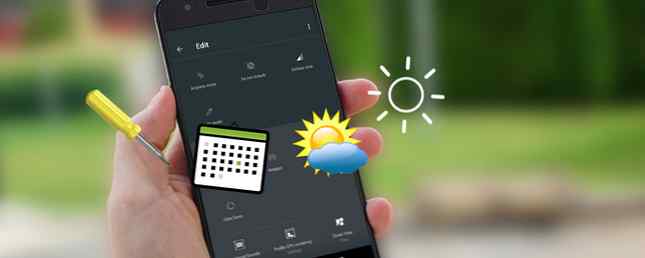 8 Best Apps for å tilpasse Nougats Quick Settings Panel / Android