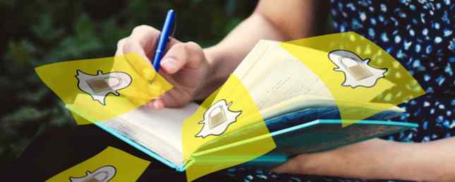 Snapchat pourrait-il être le meilleur moyen de tenir un journal privé? / L'amélioration personnelle