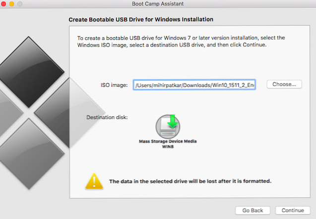 ferestre-10-mac-instalare-boot-USB-încărcare-izo