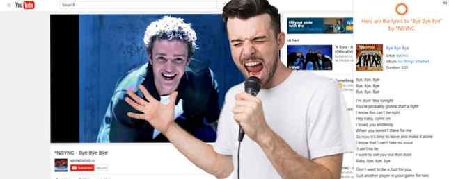 Cómo obtener letras de canciones de YouTube de Cortana en Edge / Windows