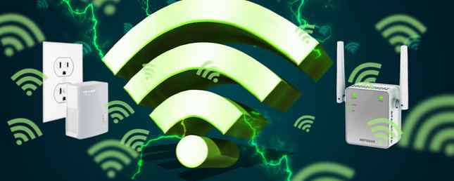 Wi-Fi Extenders vs Powerline Adaptere Slik fikser du dårlige trådløse signaler
