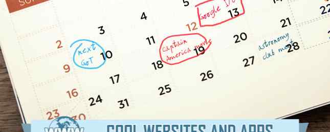 5 fantastici calendari di eventi per sapere sempre cosa sta succedendo / Internet