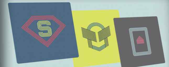 Du måste se dessa Superhero-logotyper i vacker linjekonst
