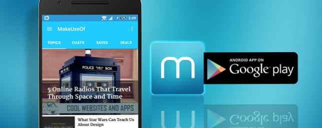 Scarica la nuova app MakeUseOf per Android / androide