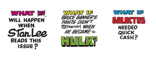 Hillarious Marvel 'What Ifs' dat we graag zouden zien gebeuren / ROFL