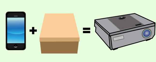 Construire un projecteur smartphone à partir d'une vieille boîte à chaussures / DIY