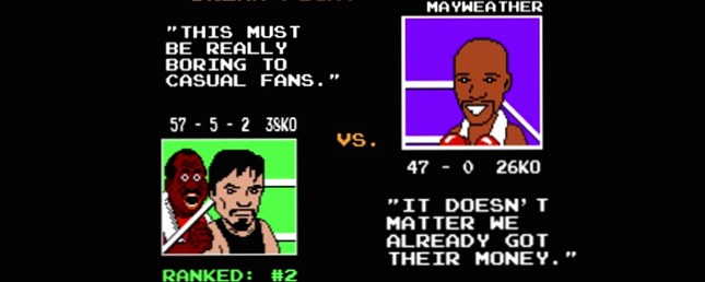 Mayweather versus Pacquiao sagte im Schlag heraus !! / rofl