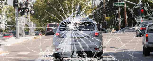 Sehen Sie einen Autounfall aus der Perspektive des selbstfahrenden Autos von Google