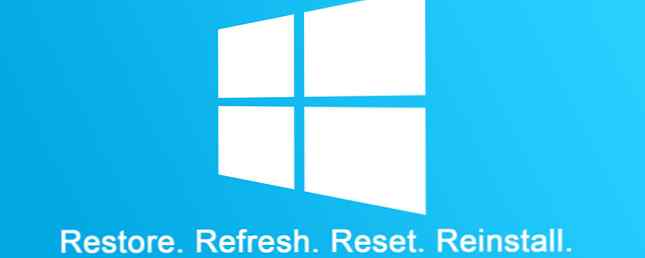 ¿Debe actualizar, restablecer, restaurar o reinstalar Windows? / Windows