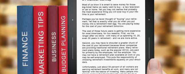 De bästa gratis e-böckerna lär dig om personliga finanser