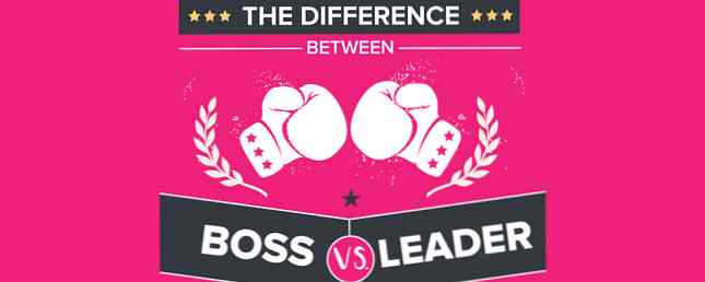 Hva er forskjellen mellom en chef og en leder?